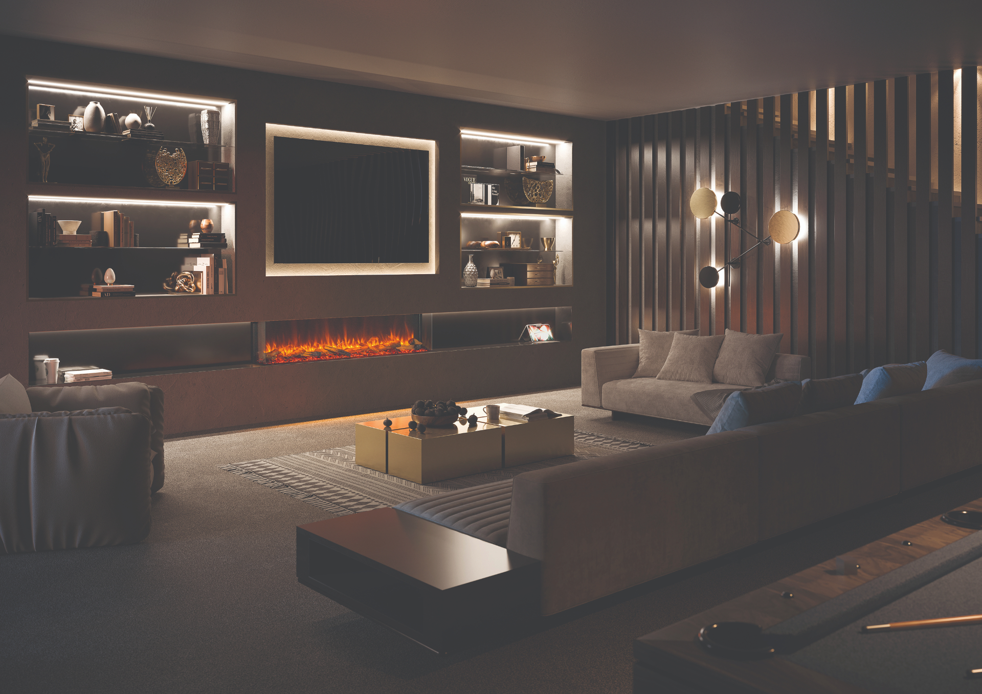 eReflex 195RW electric fireplace thumbnail 2