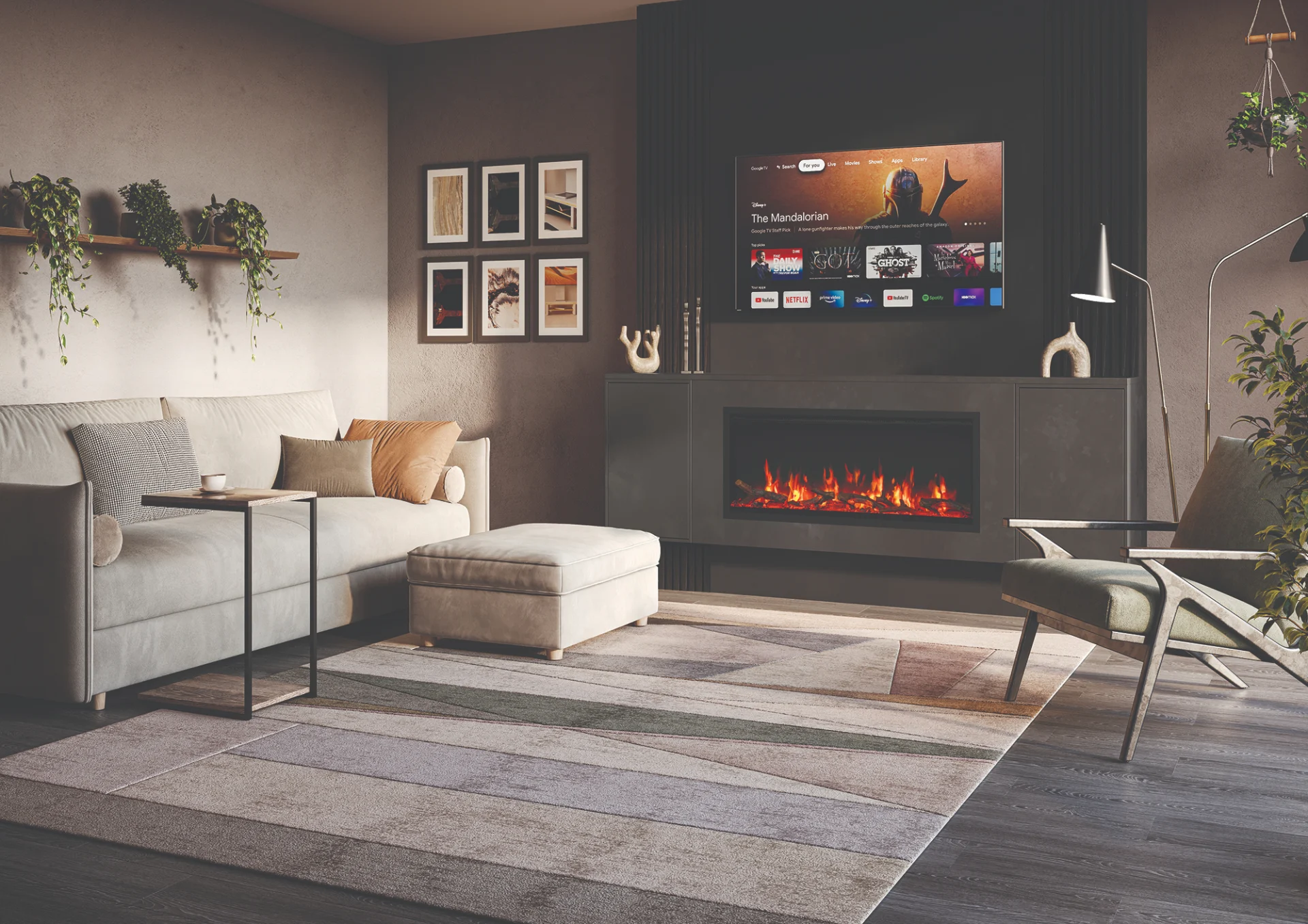 FireFX Atmos 105 electric fireplace thumbnail 3