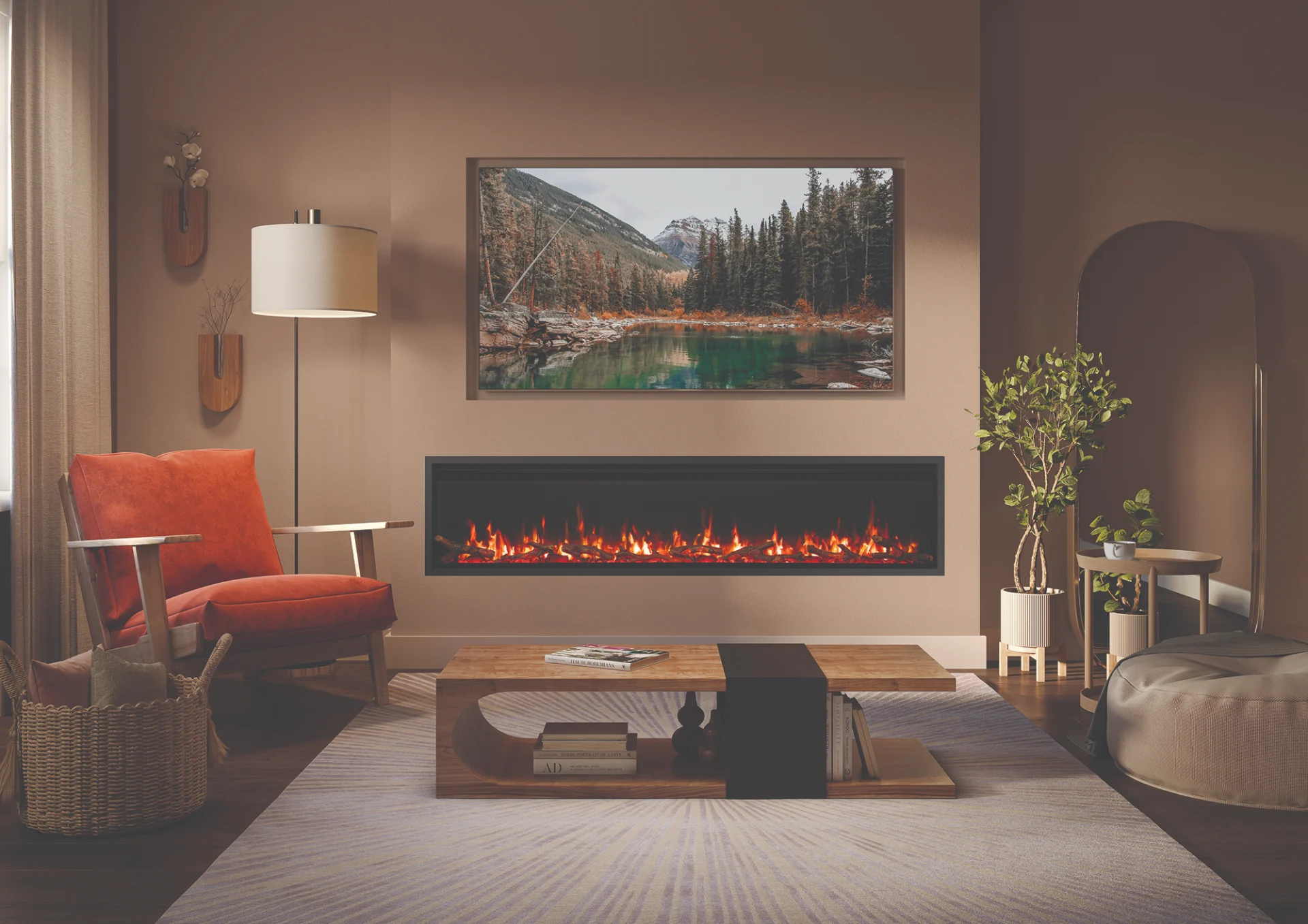 FireFX Atmos 195 electric fireplace thumbnail 2